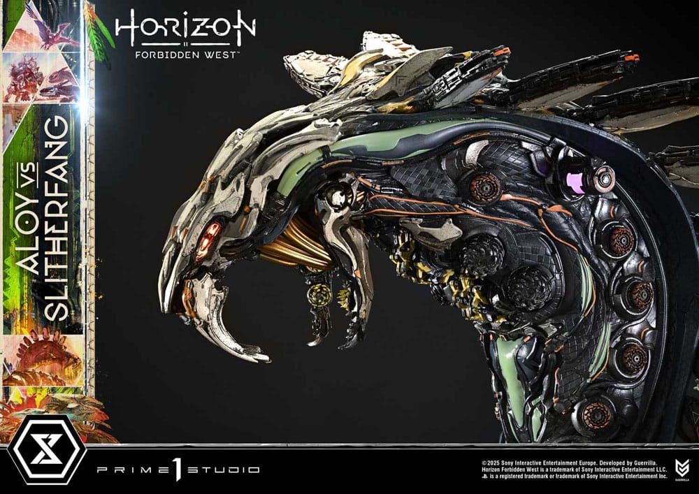 Horizon Forbidden West Ultimate Diorama Masterline Series Statue Aloy vs. The Slitherfang 82 cm [10]