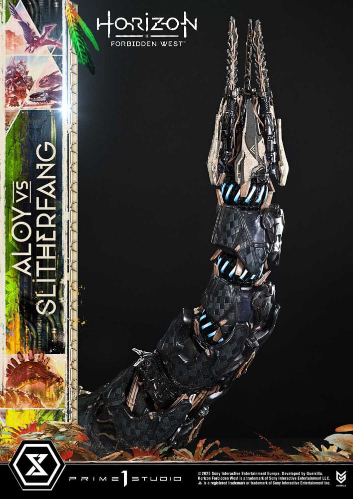 Horizon Forbidden West Ultimate Diorama Masterline Series Statue Aloy vs. The Slitherfang 82 cm [17]