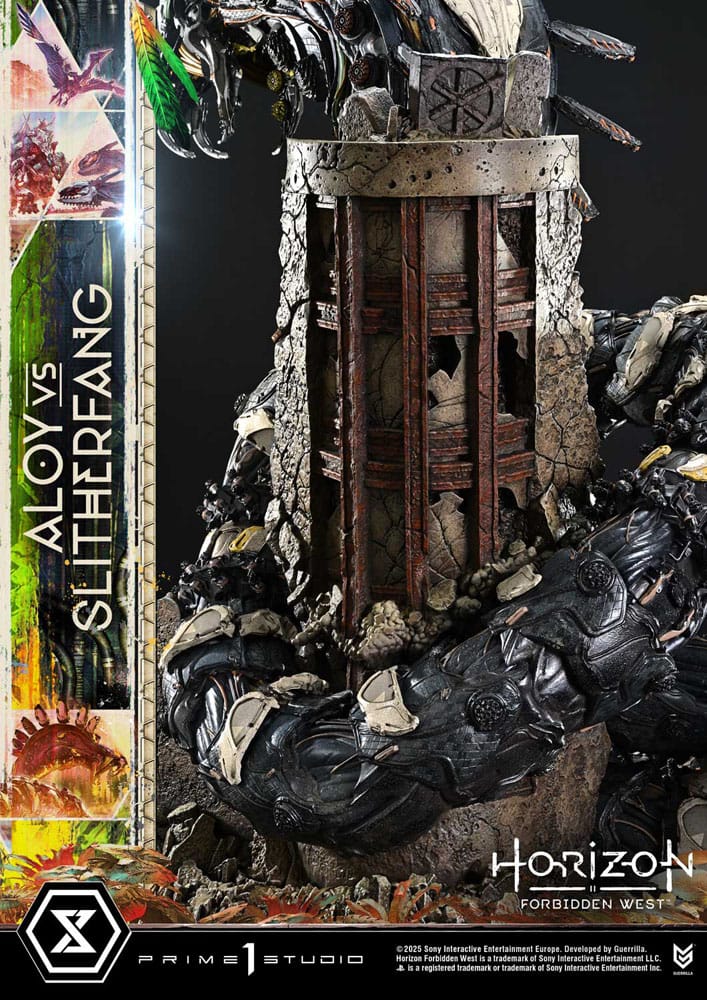 Horizon Forbidden West Ultimate Diorama Masterline Series Statue Aloy vs. The Slitherfang Bonus Version 82 cm [2]