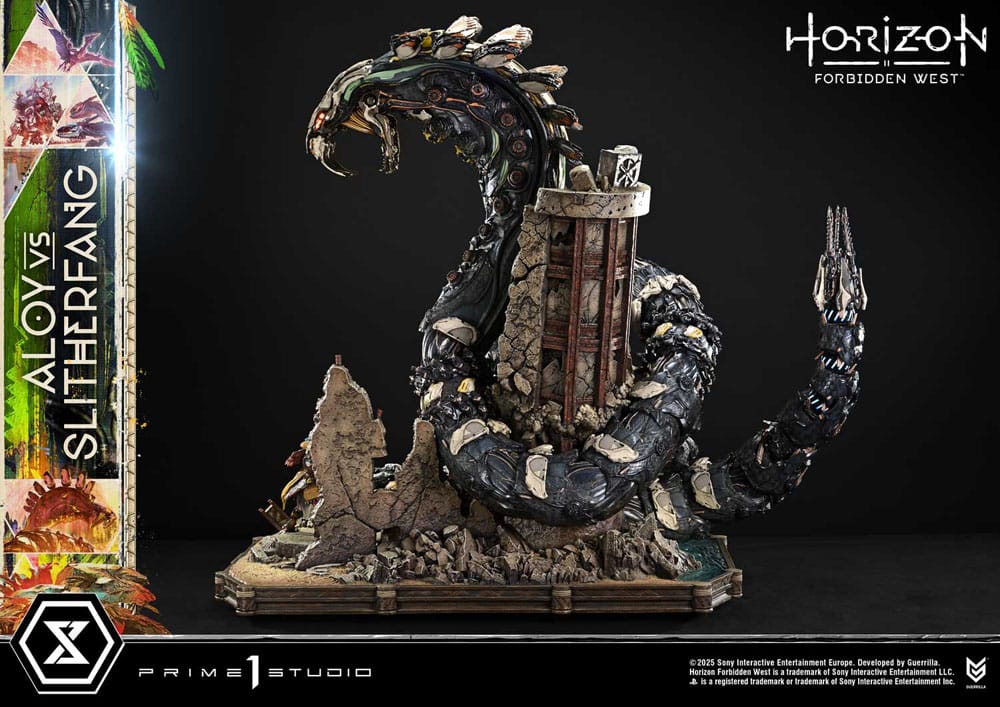 Horizon Forbidden West Ultimate Diorama Masterline Series Statue Aloy vs. The Slitherfang Bonus Version 82 cm [12]