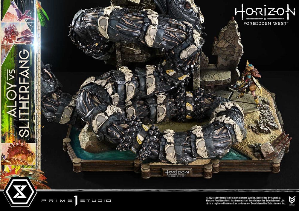 Horizon Forbidden West Ultimate Diorama Masterline Series Statue Aloy vs. The Slitherfang Bonus Version 82 cm [24]