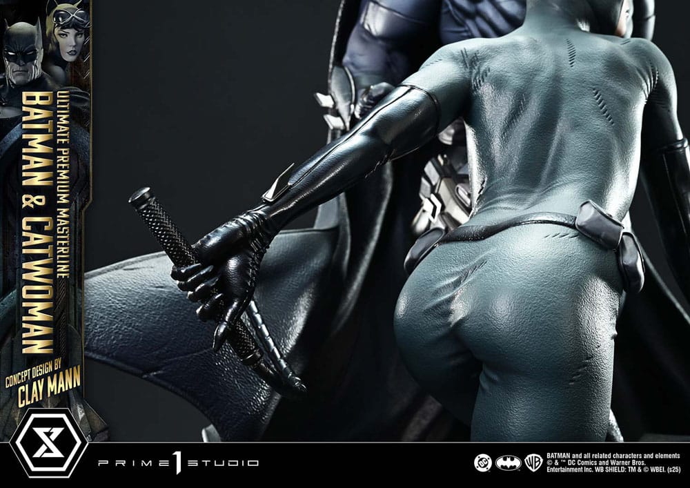 DC Comics Ultimate Premium Masterline Series Statue 1/4 Batman & Catwoman (Concept Design by Clay Mann) 56 cm [23]