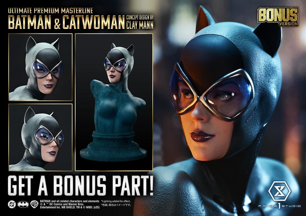 DC Comics Ultimate Premium Masterline Series Statue 1/4 Batman & Catwoman (Concept Design by Clay Mann) Bonus Version 56 cm [1]