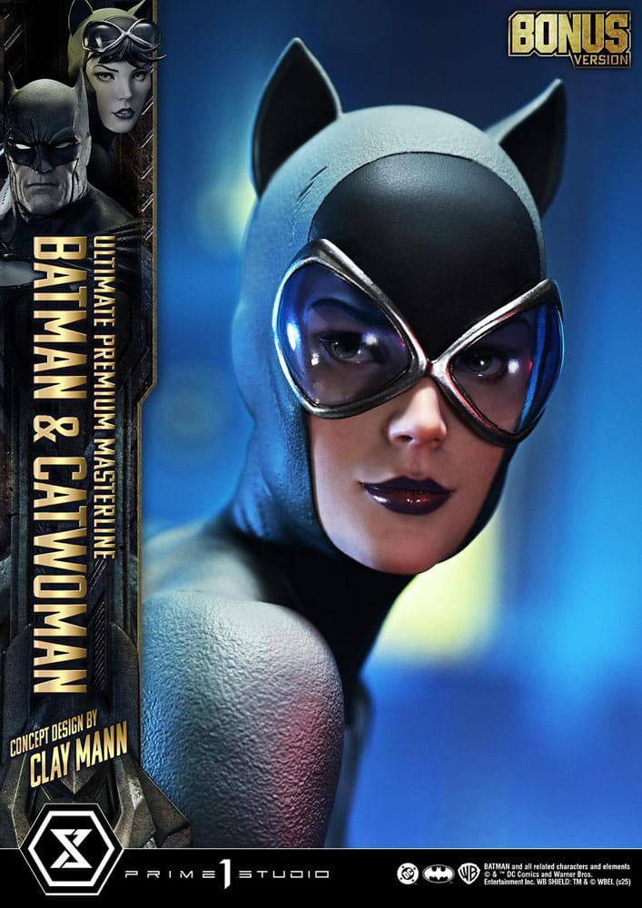DC Comics Ultimate Premium Masterline Series Statue 1/4 Batman & Catwoman (Concept Design by Clay Mann) Bonus Version 56 cm [3]