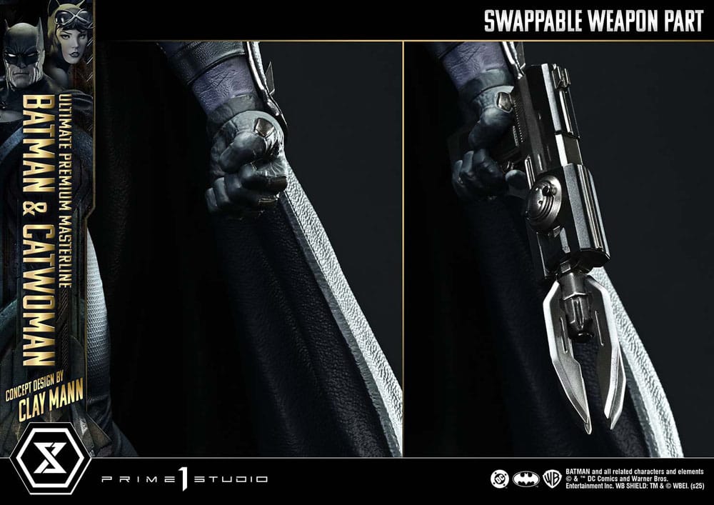 DC Comics Ultimate Premium Masterline Series Statue 1/4 Batman & Catwoman (Concept Design by Clay Mann) Bonus Version 56 cm [7]