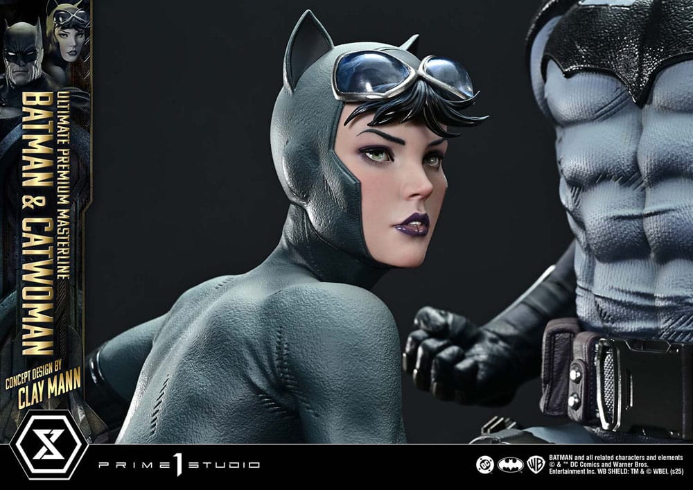 DC Comics Ultimate Premium Masterline Series Statue 1/4 Batman & Catwoman (Concept Design by Clay Mann) Bonus Version 56 cm [23]