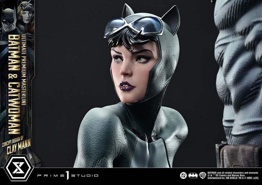 DC Comics Ultimate Premium Masterline Series Statue 1/4 Batman & Catwoman (Concept Design by Clay Mann) Bonus Version 56 cm [24]