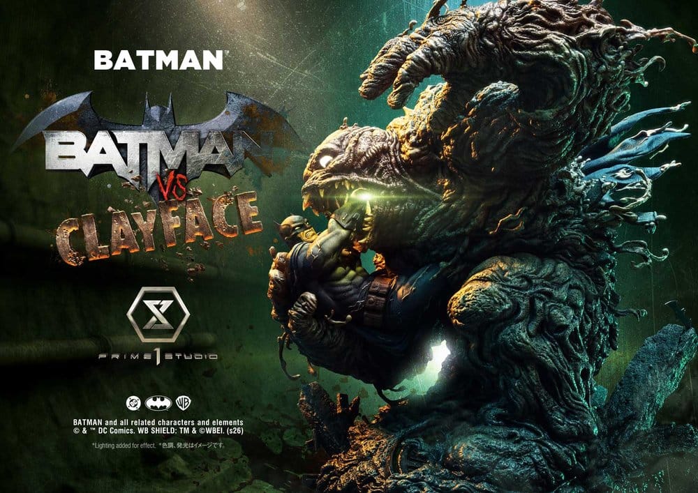 PRECOMENZI - DC Comics Ultimate Premium Masterline Series Statue 1/4 Batman VS Clayface 83 cm