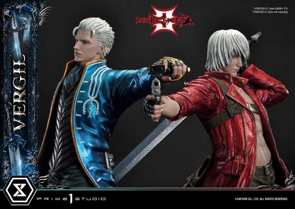 Devil May Cry 3 Ultimate Premium Masterline Series Statue 1/4 Vergil Deluxe Bonus Version 69 cm