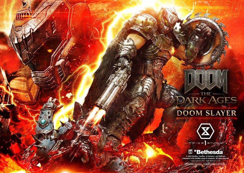 DOOM: The Dark Ages Ultimate Premium Masterline Series Statue 1/4 DOOM Slayer 77 cm [1]