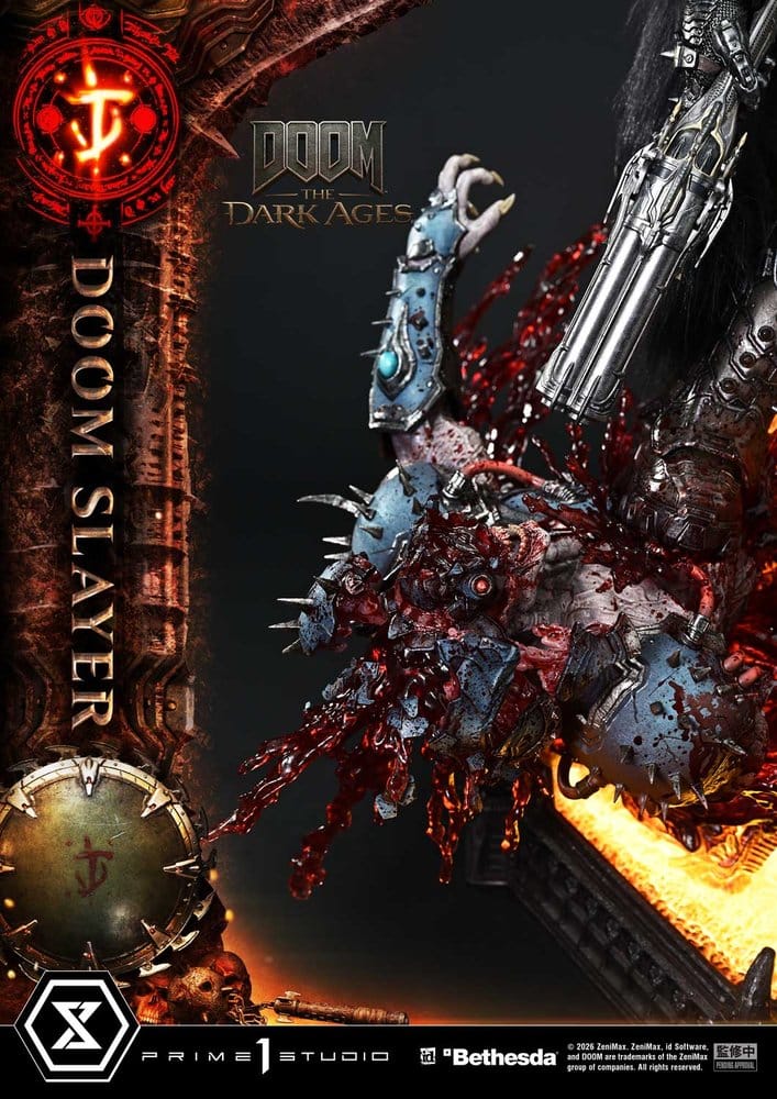 DOOM: The Dark Ages Ultimate Premium Masterline Series Statue 1/4 DOOM Slayer 77 cm [10]