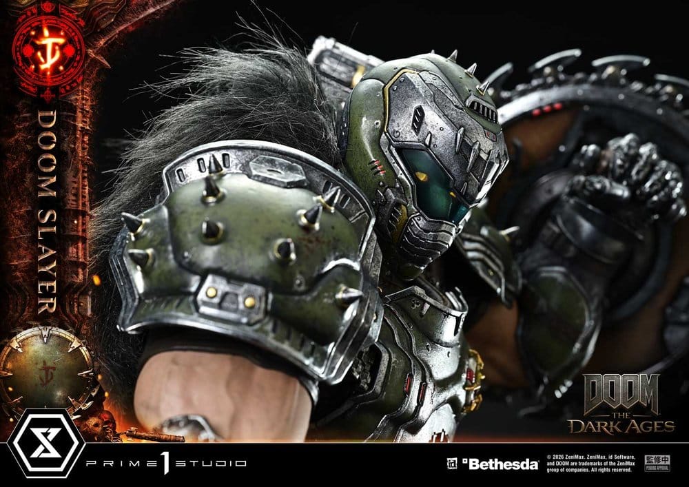 DOOM: The Dark Ages Ultimate Premium Masterline Series Statue 1/4 DOOM Slayer 77 cm [12]