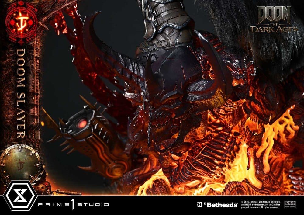 DOOM: The Dark Ages Ultimate Premium Masterline Series Statue 1/4 DOOM Slayer 77 cm [17]