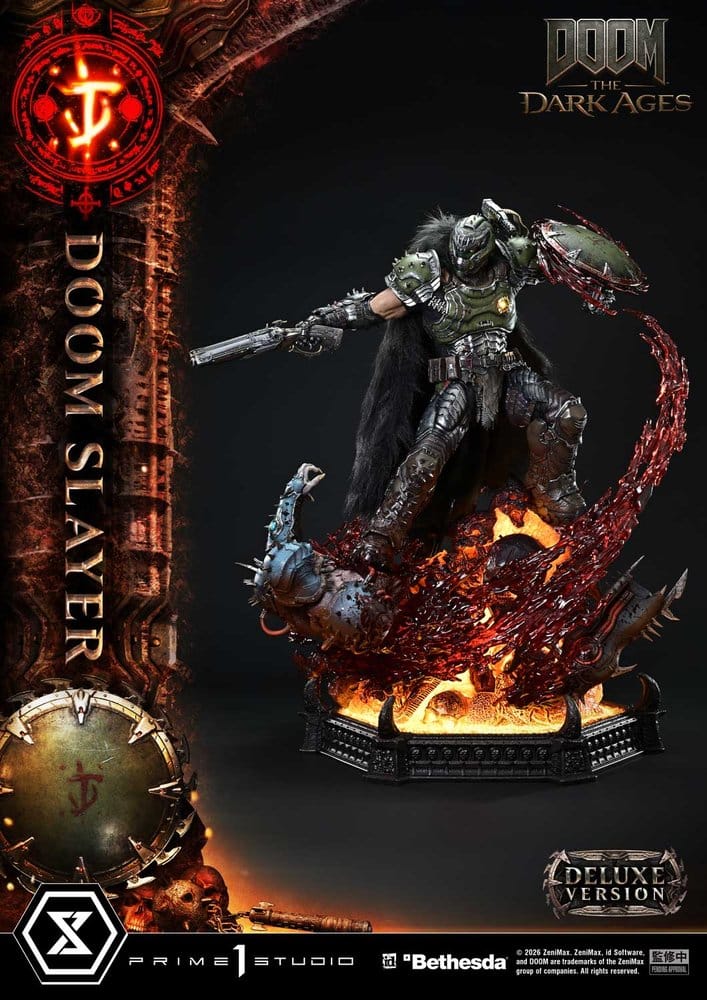 DOOM: The Dark Ages Ultimate Premium Masterline Series Statue 1/4 DOOM Slayer Deluxe Version 77 cm [6]