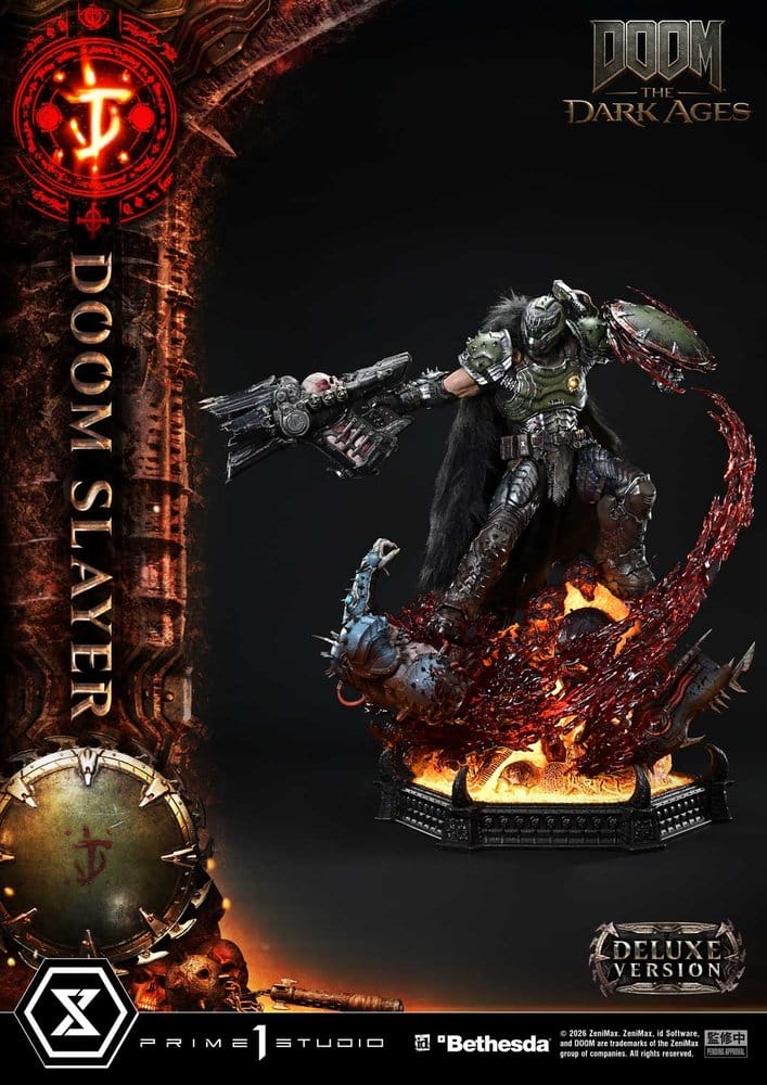 DOOM: The Dark Ages Ultimate Premium Masterline Series Statue 1/4 DOOM Slayer Deluxe Version 77 cm [8]