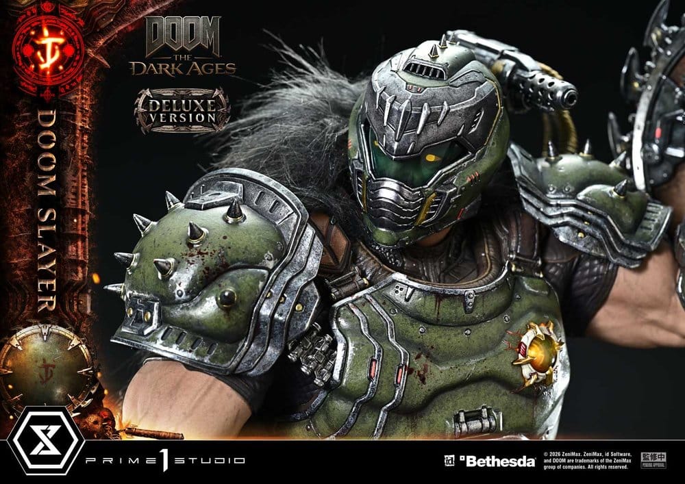 DOOM: The Dark Ages Ultimate Premium Masterline Series Statue 1/4 DOOM Slayer Deluxe Version 77 cm [9]