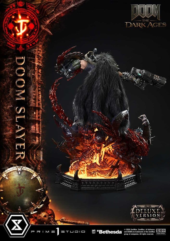 DOOM: The Dark Ages Ultimate Premium Masterline Series Statue 1/4 DOOM Slayer Deluxe Version 77 cm [11]