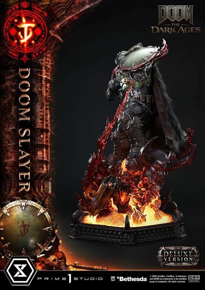 DOOM: The Dark Ages Ultimate Premium Masterline Series Statue 1/4 DOOM Slayer Deluxe Version 77 cm [12]