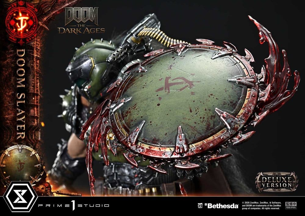 DOOM: The Dark Ages Ultimate Premium Masterline Series Statue 1/4 DOOM Slayer Deluxe Version 77 cm [14]