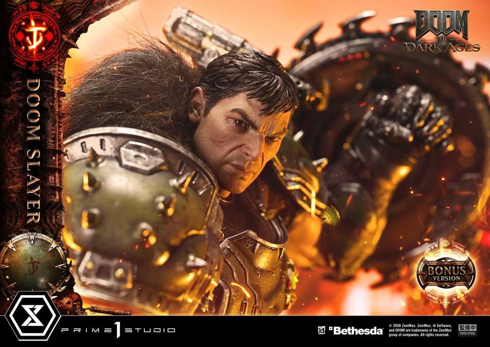 DOOM: The Dark Ages Ultimate Premium Masterline Series Statue 1/4 DOOM Slayer DX Bonus Version 77 cm [5]