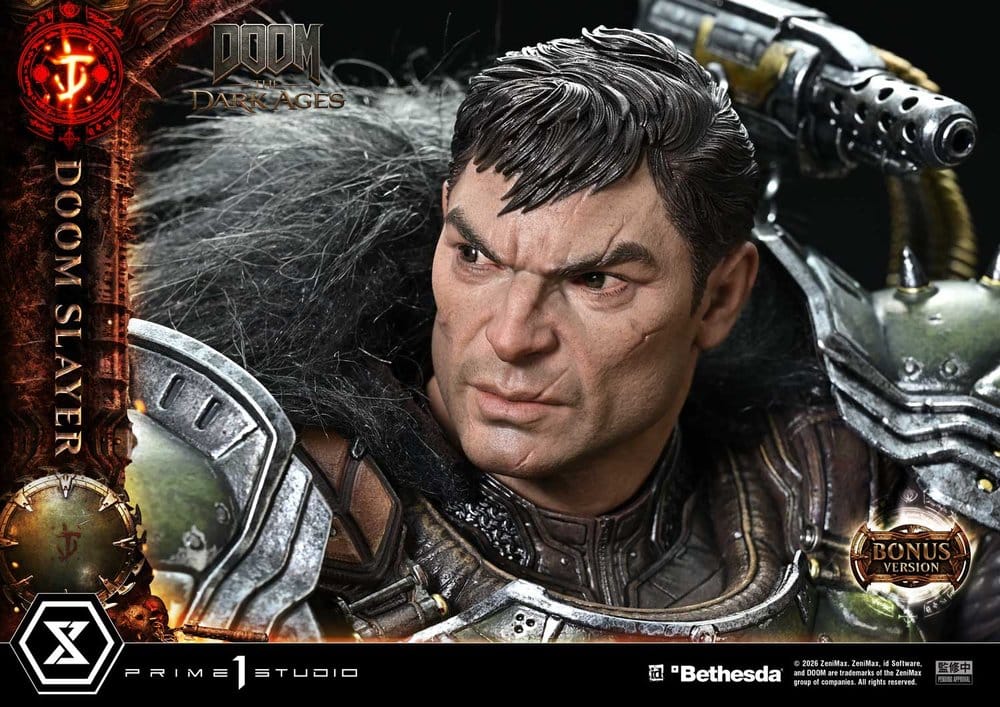 DOOM: The Dark Ages Ultimate Premium Masterline Series Statue 1/4 DOOM Slayer DX Bonus Version 77 cm [6]