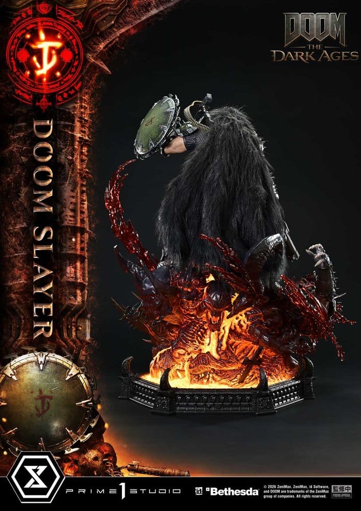 DOOM: The Dark Ages Ultimate Premium Masterline Series Statue 1/4 DOOM Slayer DX Bonus Version 77 cm [12]