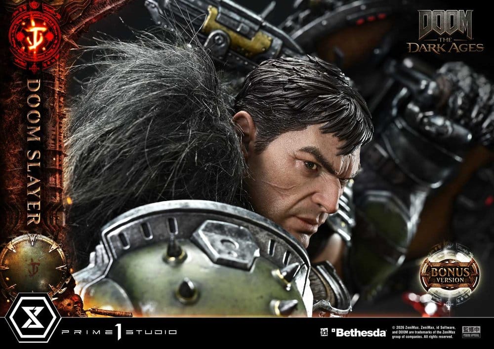 DOOM: The Dark Ages Ultimate Premium Masterline Series Statue 1/4 DOOM Slayer DX Bonus Version 77 cm [15]