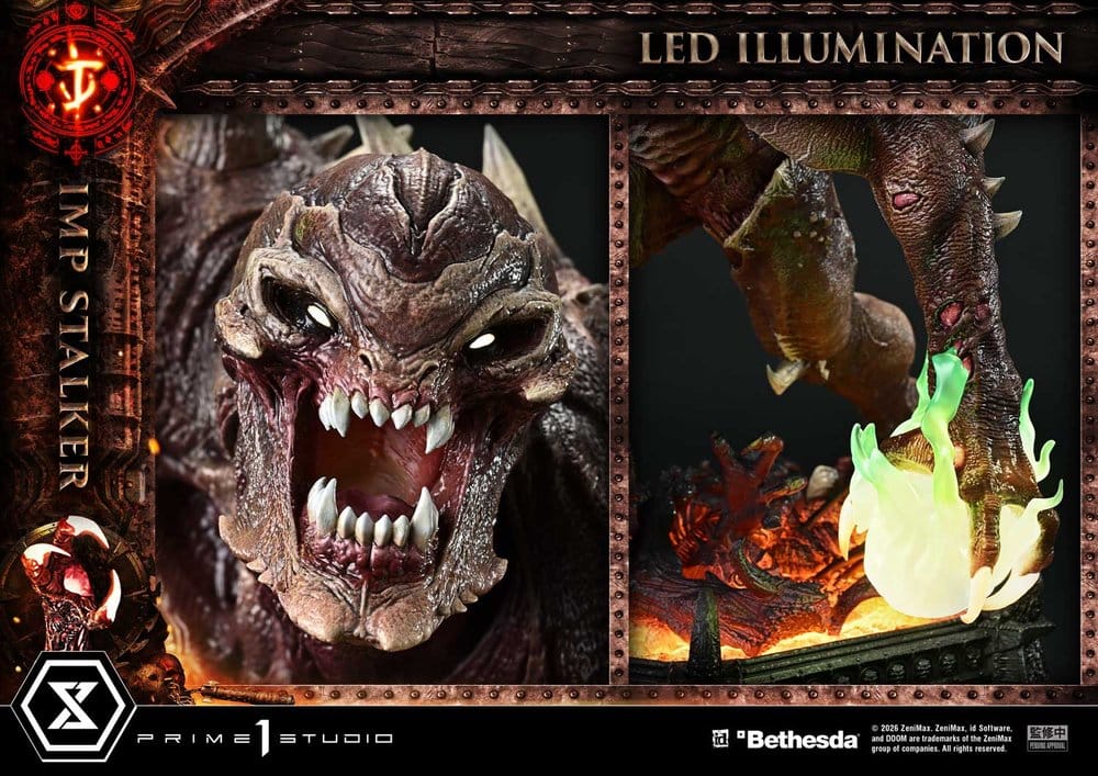 DOOM: The Dark Ages Ultimate Premium Masterline Series Statue 1/4 Imp Stalker 77 cm [4]