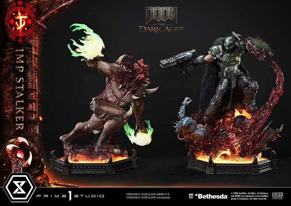 DOOM: The Dark Ages Ultimate Premium Masterline Series Statue 1/4 Imp Stalker 77 cm [10]