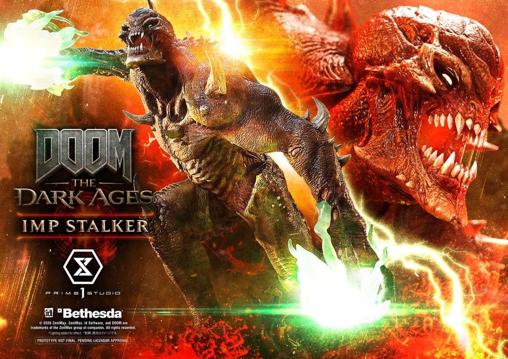 DOOM: The Dark Ages Ultimate Premium Masterline Series Statue 1/4 Imp Stalker Bonus Version 77 cm [1]