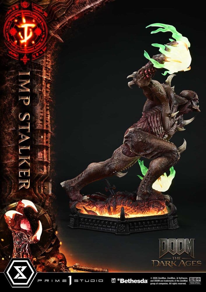 DOOM: The Dark Ages Ultimate Premium Masterline Series Statue 1/4 Imp Stalker Bonus Version 77 cm [5]