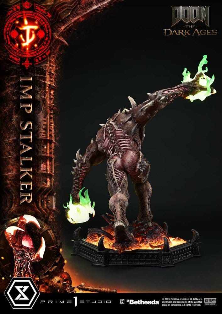 DOOM: The Dark Ages Ultimate Premium Masterline Series Statue 1/4 Imp Stalker Bonus Version 77 cm [6]