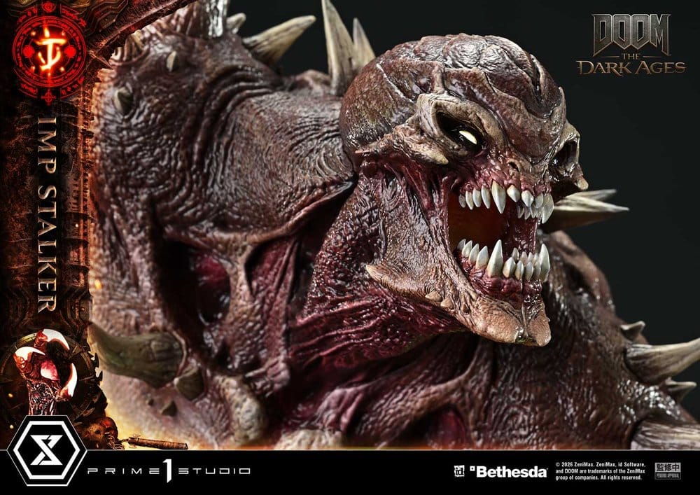 DOOM: The Dark Ages Ultimate Premium Masterline Series Statue 1/4 Imp Stalker Bonus Version 77 cm [10]