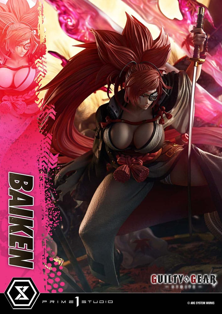 Guilty Gear Strive Ultimate Premium Masterline Series Statue 1/4 Baiken Bonus Version 80 cm [7]