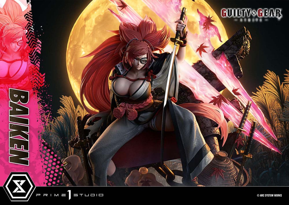 Guilty Gear Strive Ultimate Premium Masterline Series Statue 1/4 Baiken Bonus Version 80 cm [8]