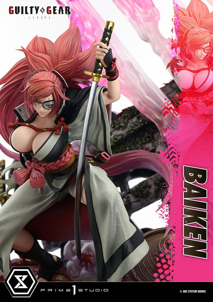 Guilty Gear Strive Ultimate Premium Masterline Series Statue 1/4 Baiken Bonus Version 80 cm [12]