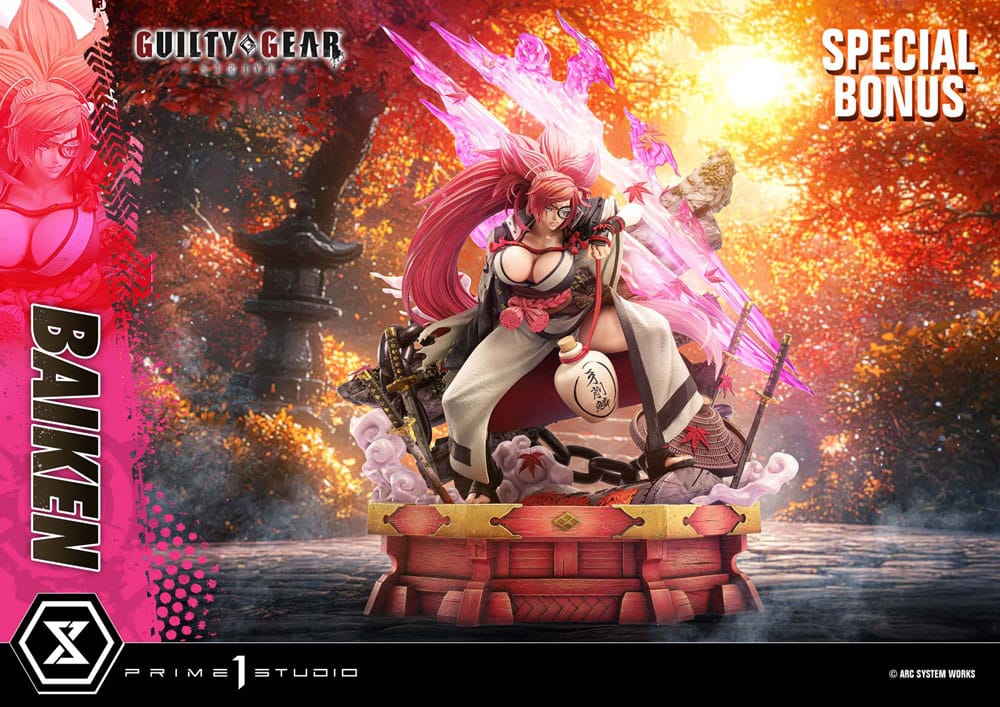 Guilty Gear Strive Ultimate Premium Masterline Series Statue 1/4 Baiken Bonus Version 80 cm [17]