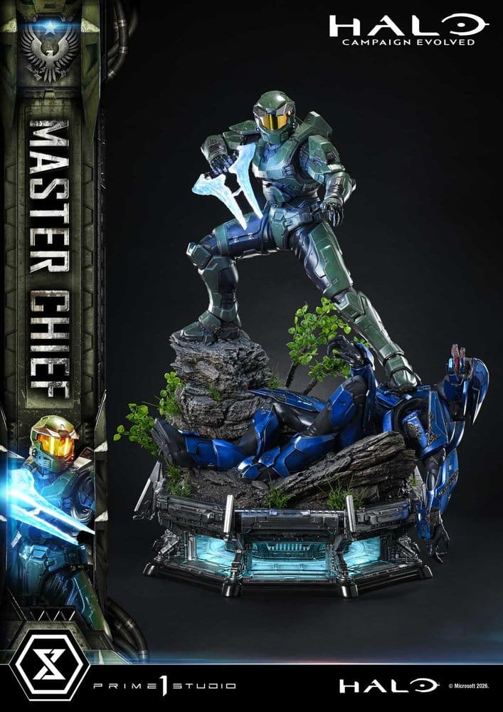 Halo Ultimate Premium Masterline Series Statue 1/4 Campaign Evolved Master Chief 78 cm
