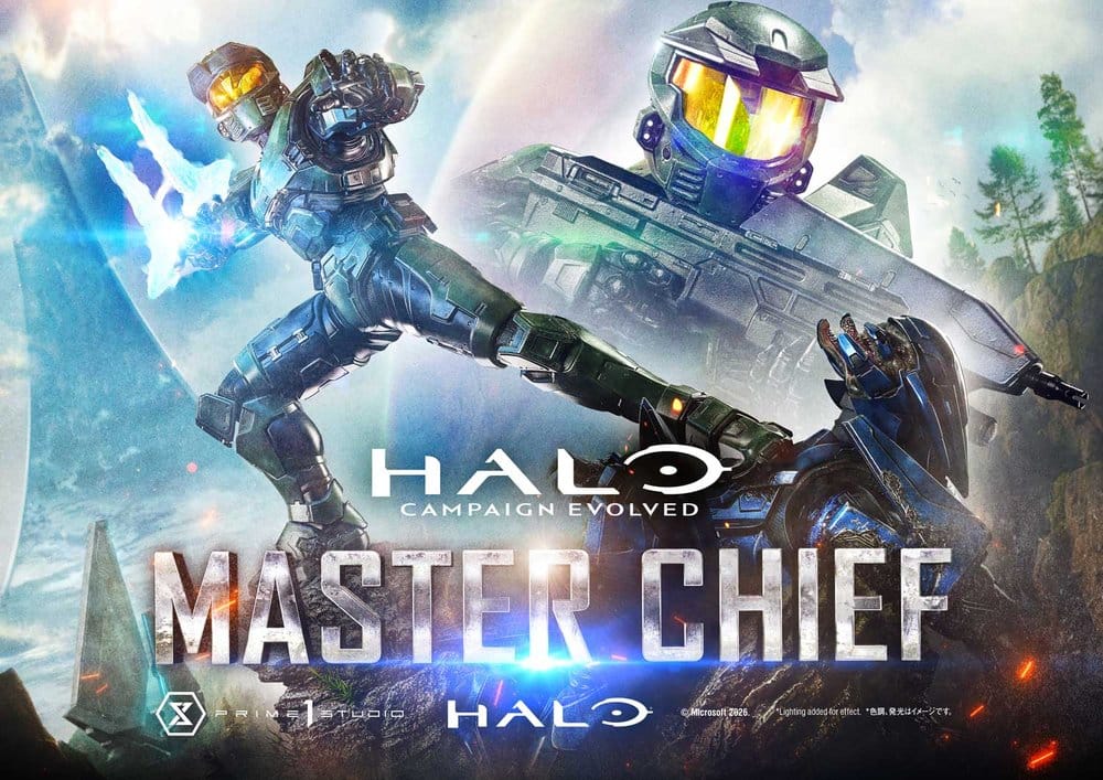 PRECOMENZI - Halo Ultimate Premium Masterline Series Statue 1/4 Campaign Evolved Master Chief 78 cm
