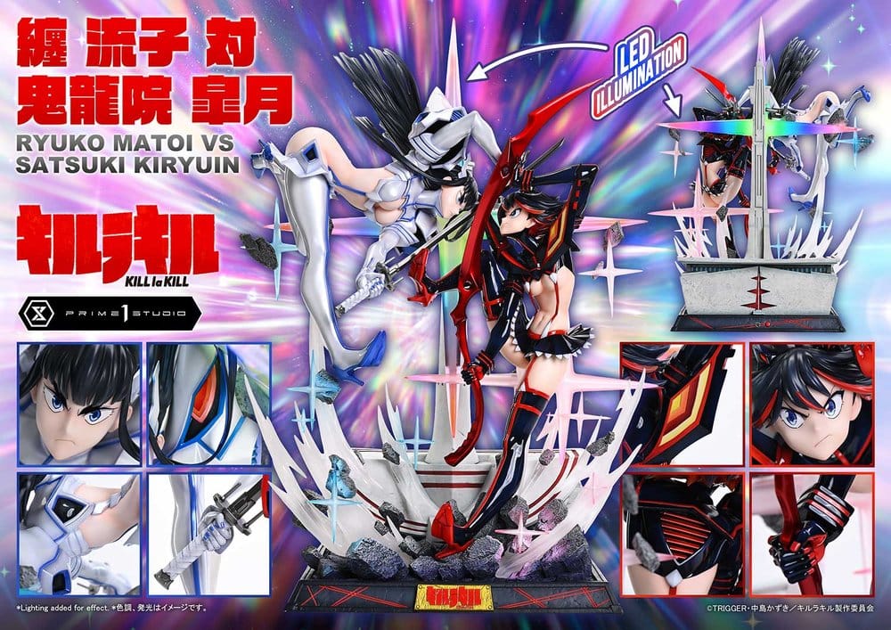 Kill la Kill Ultimate Premium Masterline Statue 1/4 Ryuko Matoi vs Satsuki Kiryuin 62 cm [5]
