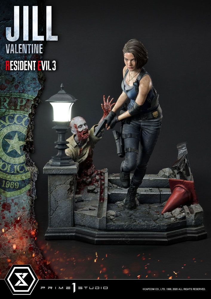 1/4 Quarter Scale Statue: Jill Valentine Resident Evil 3 Statue 1/4 Scale  by Prime 1 Studio