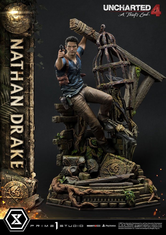 Other Video Games: Nathan Drake Uncharted Movie Art 1/10 Scale Statue by  Iron Studios