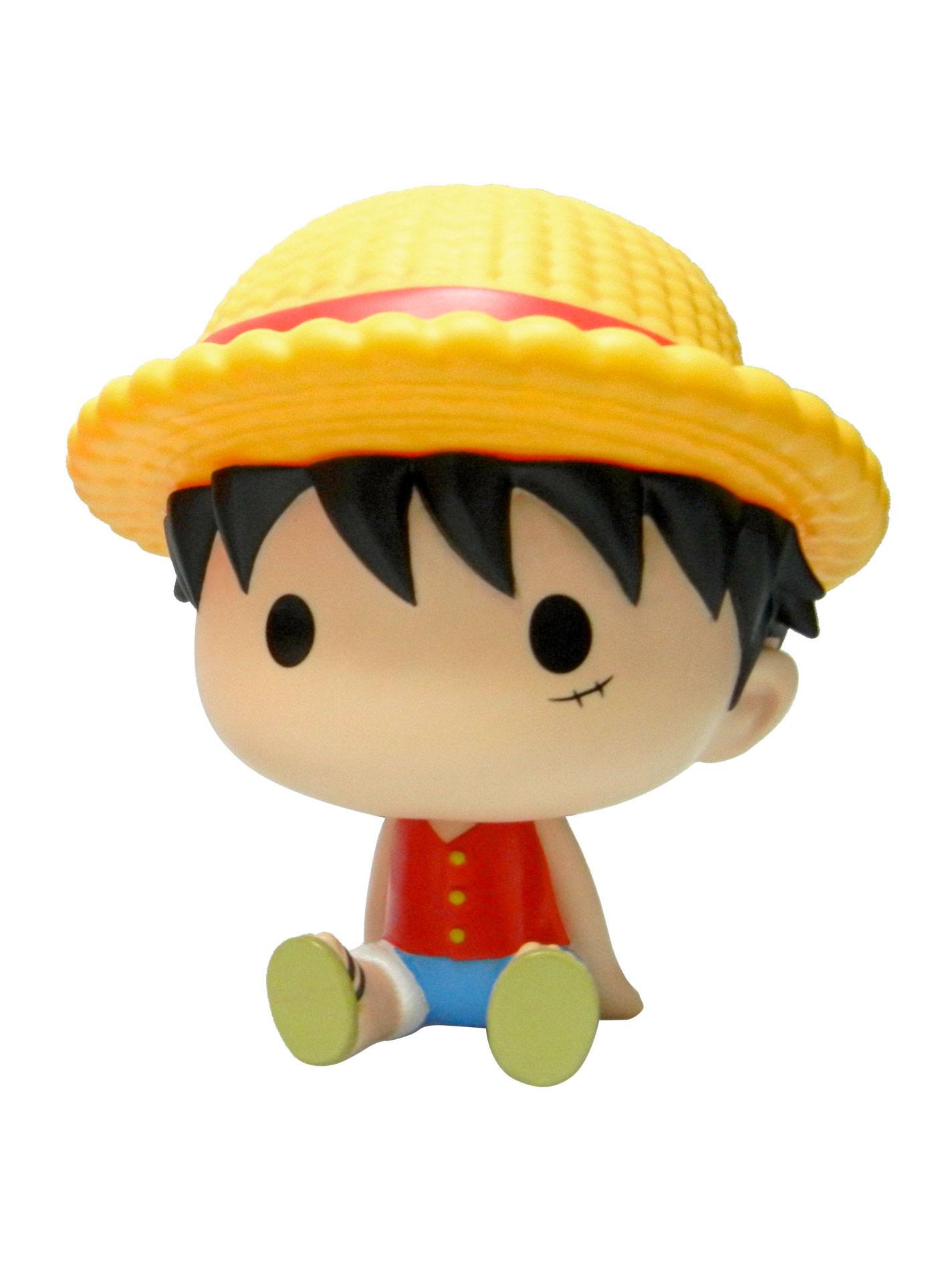 One Piece Chibi Sparebøsse med Luffy 15 cm