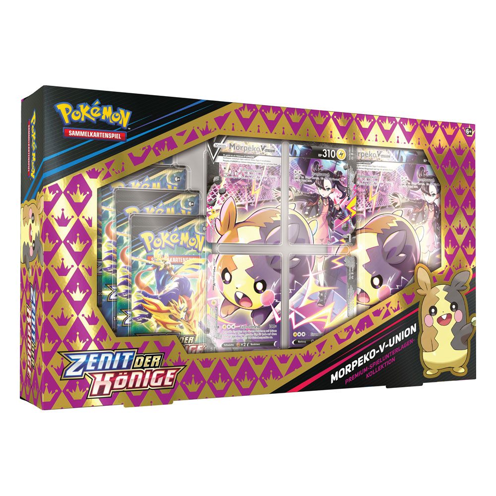Pokémon TCG Sword & Shield 12.5 V Union Box Zenit der Könige *German Version*
