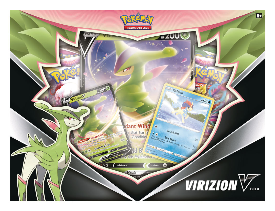 Pokémon TCG Virizion V Box *English Version*