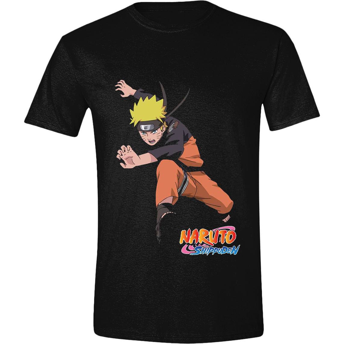 Naruto Shippuden T-Shirt Naruto Running Size S
