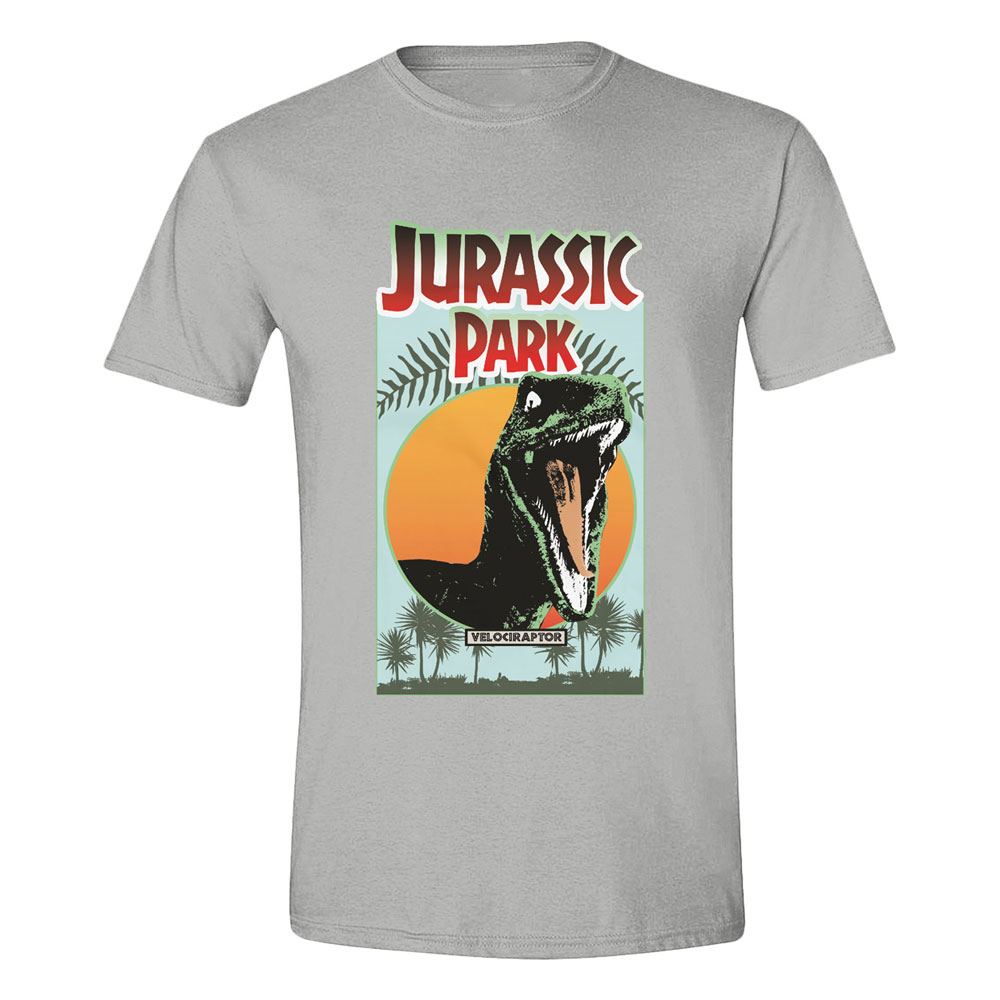 Jurassic Park – Raptropic T-Shirt- Maat L - zandkleur