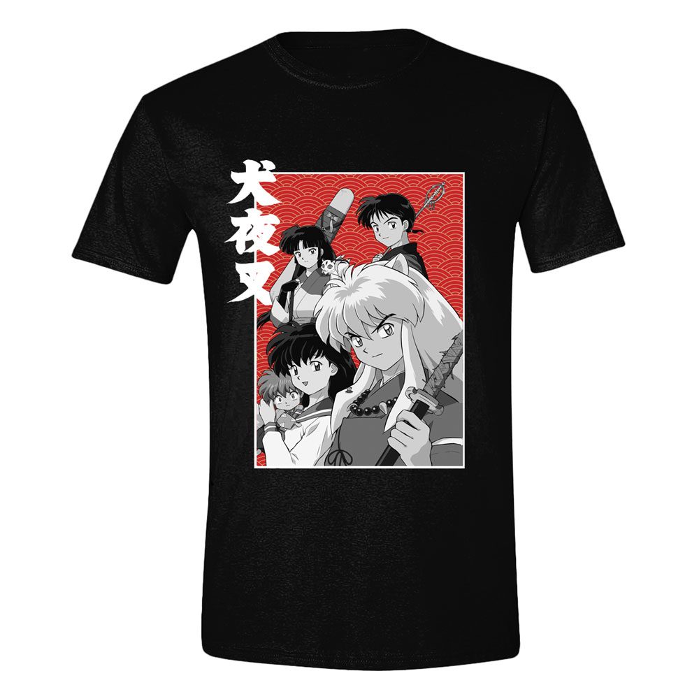 Inuyasha T-Shirt Characters Size L