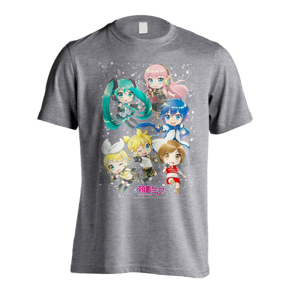 Hastune Miku – The Band Together Grey T-Shirt S