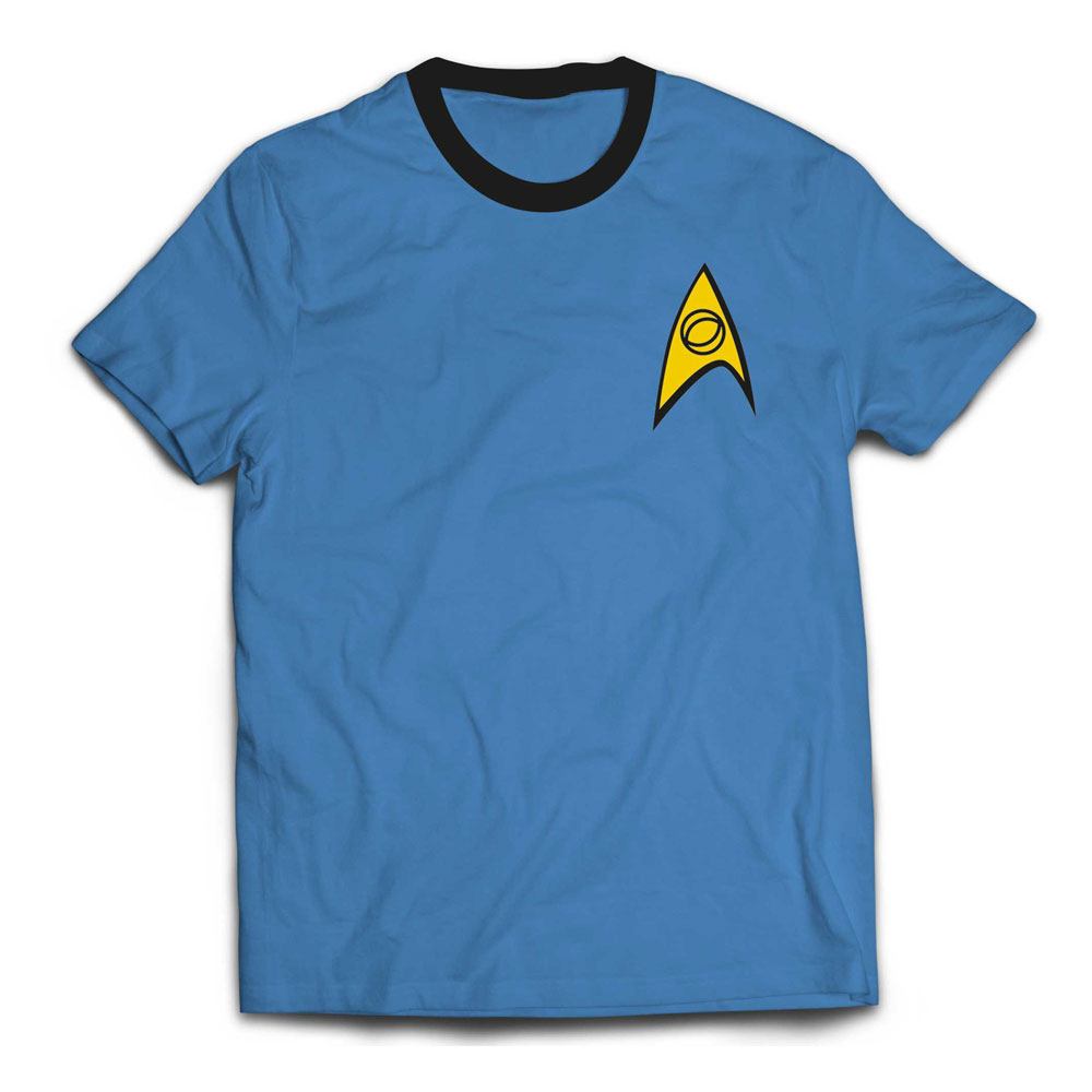 Star Trek - Spock Uniform T-Shirt - Blue